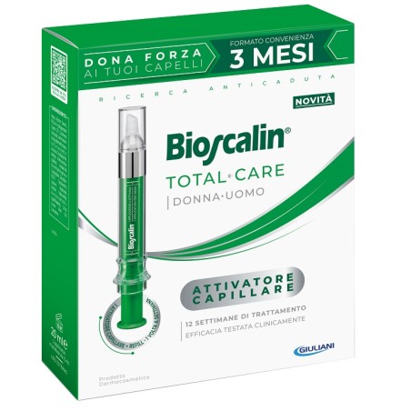 Confezione contenente 2 fiale di Bioscalin Attivatore capillare +Ricarica, trattamento per la caduta dei capelli. Confezione contenente 2 fiale di Bioscalin Attivatore capillare +Ricarica, trattamento per la caduta dei capelli.