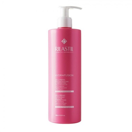 Flacone da 400 ml di Rilastil Hydrafusion Gel Crema Contro La Cellulite.
