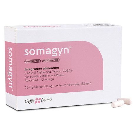 Somagyn 30 Capsule 510 Mg Senza Glutine Senza Lattosio Somagyn 30 Capsule 510 Mg Senza Glutine Senza Lattosio