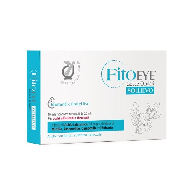 Fitopreparatori Italiani Fitoeye Gocce Oculari Monodose 10 Flaconcini Da 0,5 Ml Fitopreparatori Italiani Fitoeye Gocce Oculari Monodose 10 Flaconcini Da 0,5 Ml