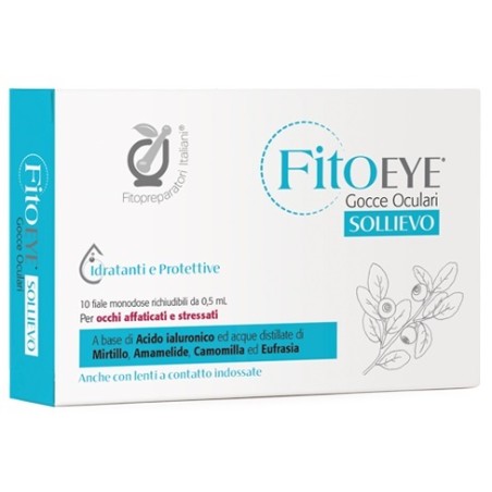 Fitopreparatori Italiani Fitoeye Gocce Oculari Monodose 10 Flaconcini Da 0,5 Ml Fitopreparatori Italiani Fitoeye Gocce Oculari Monodose 10 Flaconcini Da 0,5 Ml