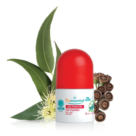 Flacone roll-on da 30 ml di Purressential SOS Punture, trattamento per bambini contro le punture di insetti. Flacone roll-on da 30 ml di Purressential SOS Punture, trattamento per bambini contro le punture di insetti.