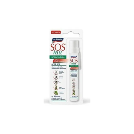 Penna da 15 ml di Dr Ciccarelli SOS Pelle Dopo-Puntura, rimedio per le irritazioni da punture di insetto. Penna da 15 ml di Dr Ciccarelli SOS Pelle Dopo-Puntura, rimedio per le irritazioni da punture di insetto.