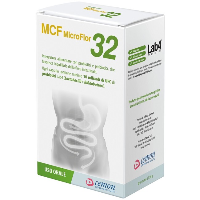 Mcf Microflor 32 60 Capsule Vegetali Mcf Microflor 32 60 Capsule Vegetali