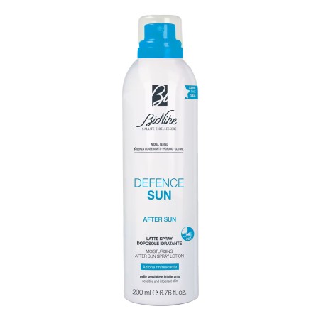 Flacone spray da 200 ml di Bionike Defence Sun Spray Doposole Rinfrescante