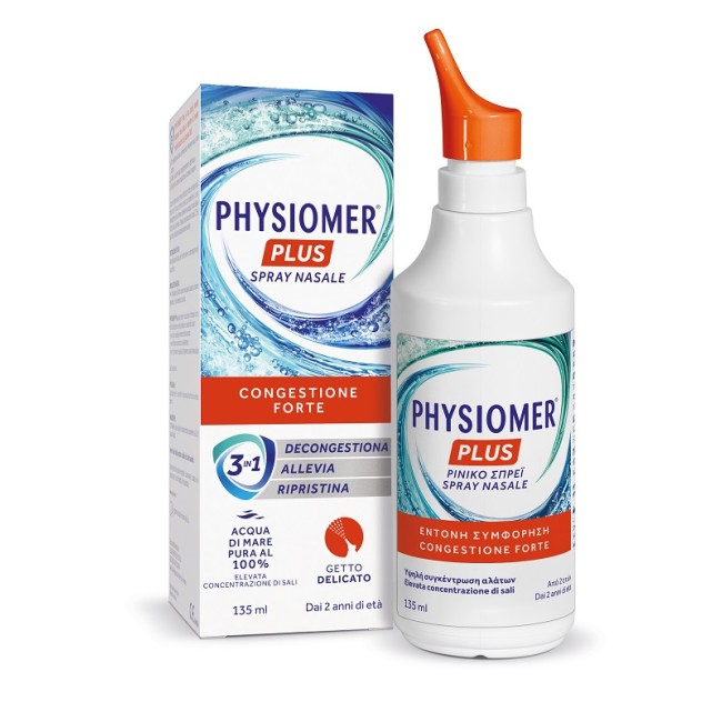 Spray Nasale Physiomer Plus Getto Delicato 135 Ml Spray Nasale Physiomer Plus Getto Delicato 135 Ml