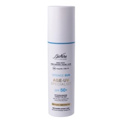 Flacone da 50 ml di Bionike Defence Sun Age UV Specialist Fotoprotrezione Correttiva Mat Spf 50+
