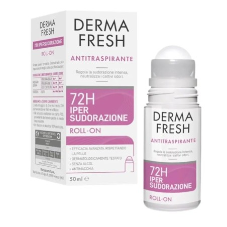 Dermafresh 72h Ipersudorazione Roll On 50 Ml Dermafresh 72h Ipersudorazione Roll On 50 Ml