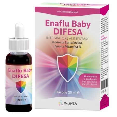 Enaflu Baby Difesa Gocce 20 Ml Gusto Dolce Senza Glutine Enaflu Baby Difesa Gocce 20 Ml Gusto Dolce Senza Glutine