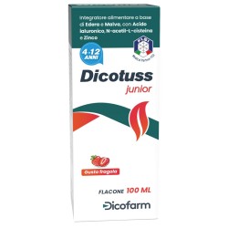 Dicotuss Junior Gusto Fragola 100 Ml