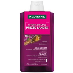 Flacone da 400 ml di Klorane Shampoo Chinina Fortificante