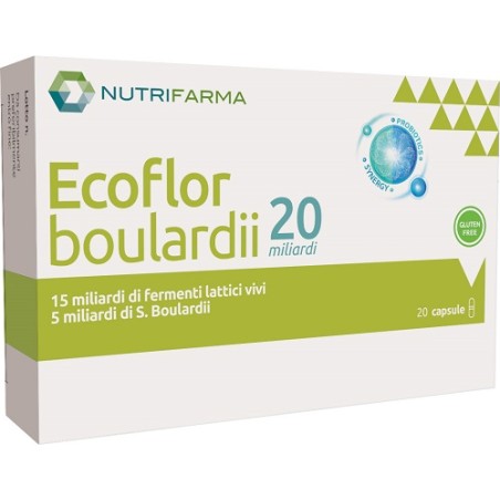 Ecoflor Boulardii 20 Miliardi 20 Capsule Ecoflor Boulardii 20 Miliardi 20 Capsule
