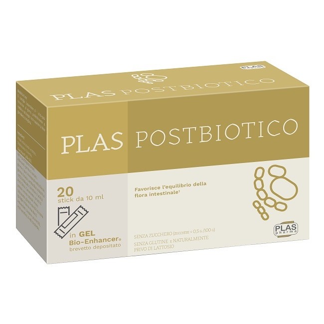 Plas Postbiotico 20 Stick Pack