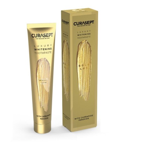Curasept Gold Luxury Whitening Dentifricio 75 Ml Curasept Gold Luxury Whitening Dentifricio 75 Ml