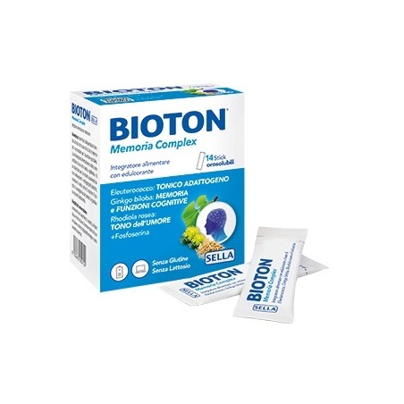 Bioton Memoria Complex Orosolubile 14 Stick Bioton Memoria Complex Orosolubile 14 Stick