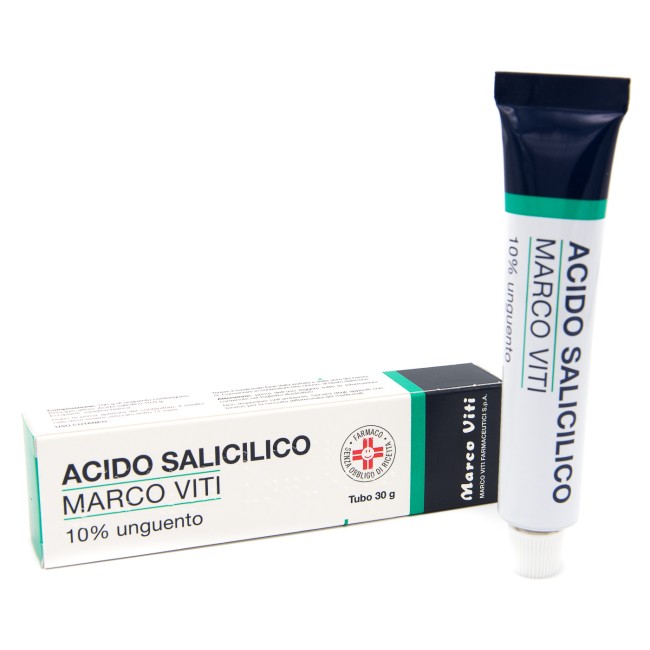 Acido Salicilico Marco Viti 10% Unguento 30 g Acido Salicilico Marco Viti 10% Unguento 30 g