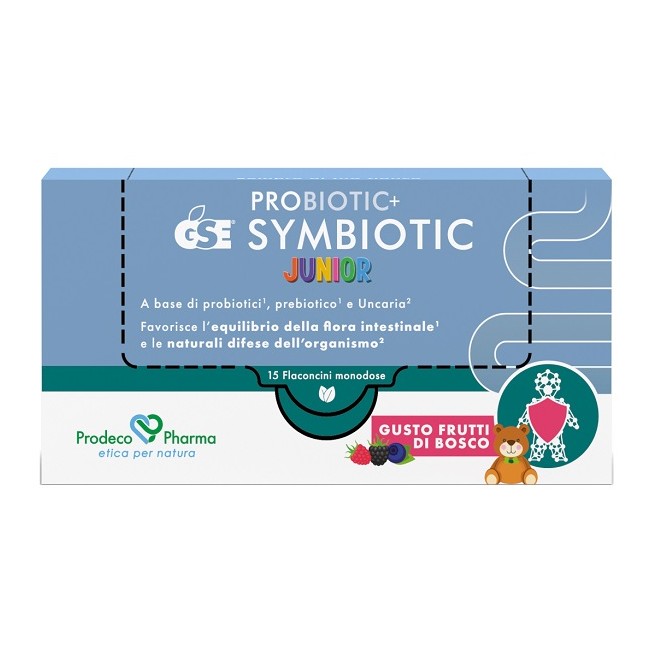 Probiotic+ Gse Symbiotic Junior 15 Flaconcini Da 10 Ml