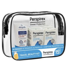 Perspirex Roll On Original Travel Kit 2 Roll On Original 20 Ml + 1 Detergente Altrapelle Omaggio