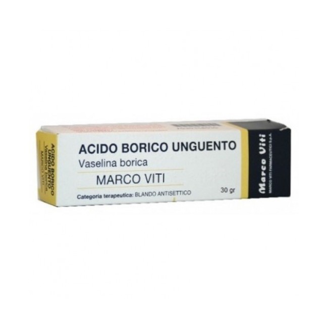 Vaselina Borica Marco VIti 3% Unguento 30g Vaselina Borica Marco VIti 3% Unguento 30g