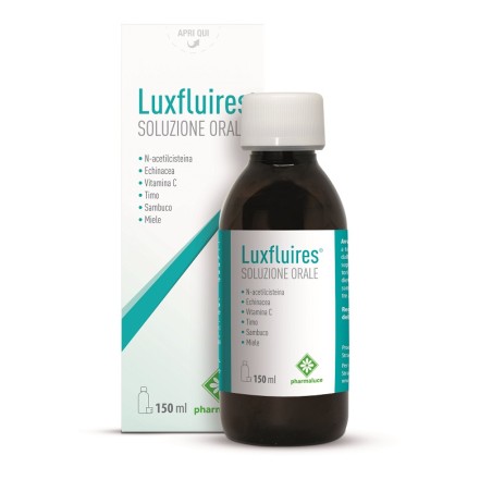 Luxfluires Soluzione Orale 150 Ml Senza Glutine Naturalmente Privo Di Lattosio