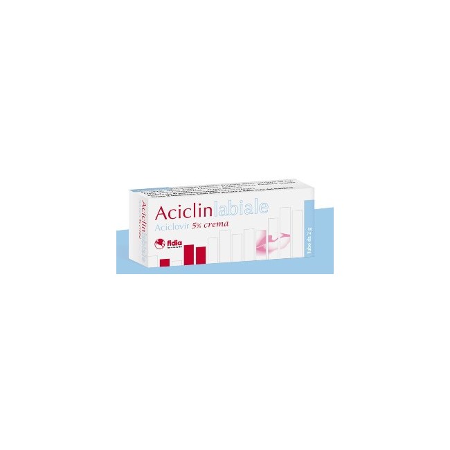 Fidia Aciclin Labiale Aciclovir 5% Crema Per Herpes Labiale 2g Fidia Aciclin Labiale Aciclovir 5% Crema Per Herpes Labiale 2g