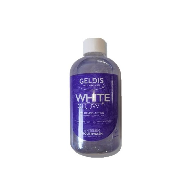 Geldis White Glow Collutorio Per Denti Bianchi E Luminosi 500 Ml Geldis White Glow Collutorio Per Denti Bianchi E Luminosi 500 Ml
