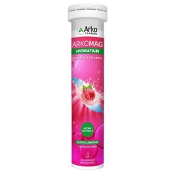 Arkomag Hydratium Reidrata E Ricarica Lampone 24 Compresse Effervescenti Senza Zuccheri Con Edulcorante