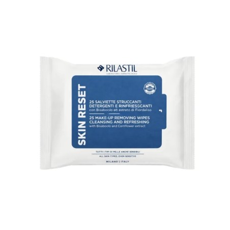 Confezione da 25 pezzi di Rilastil Skin Reset Salviettine Struccanti Confezione da 25 pezzi di Rilastil Skin Reset Salviettine Struccanti