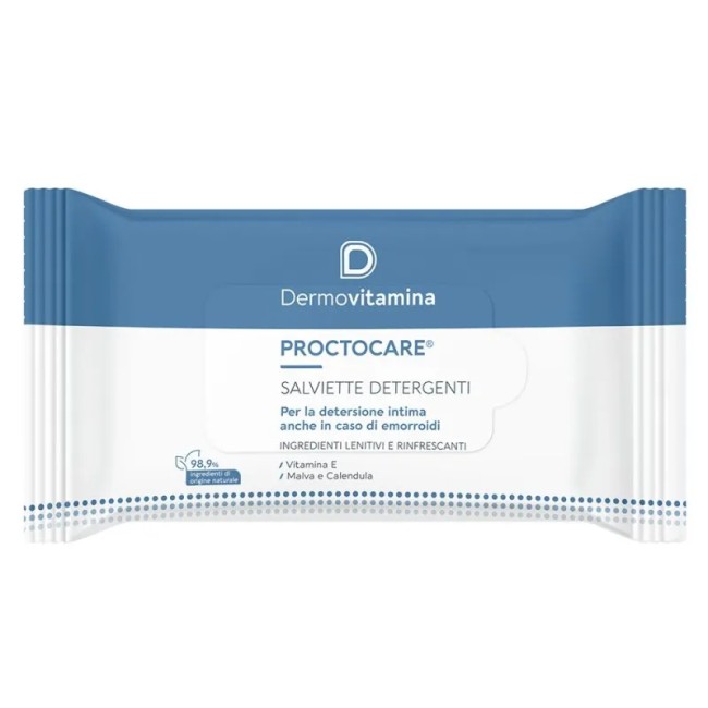 DERMOVITAMINA PROCTOCARE SALVIETTE DETERGENTI 15 PEZZI DERMOVITAMINA PROCTOCARE SALVIETTE DETERGENTI 15 PEZZI