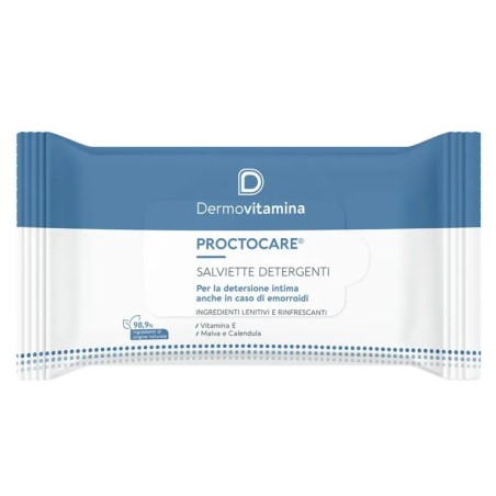 DERMOVITAMINA PROCTOCARE SALVIETTE DETERGENTI 15 PEZZI DERMOVITAMINA PROCTOCARE SALVIETTE DETERGENTI 15 PEZZI