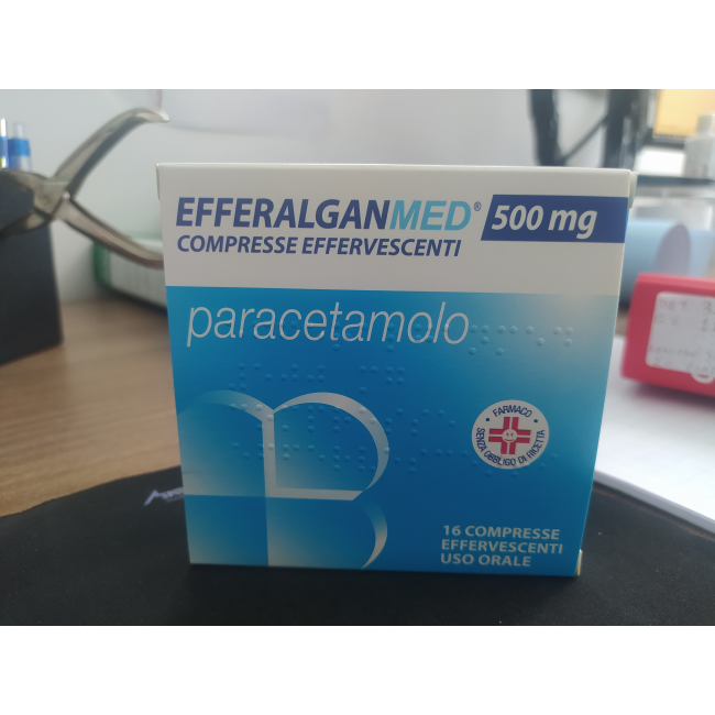 Efferalganmed 16 Compresse Effervescenti 500mg Efferalganmed 16 Compresse Effervescenti 500mg