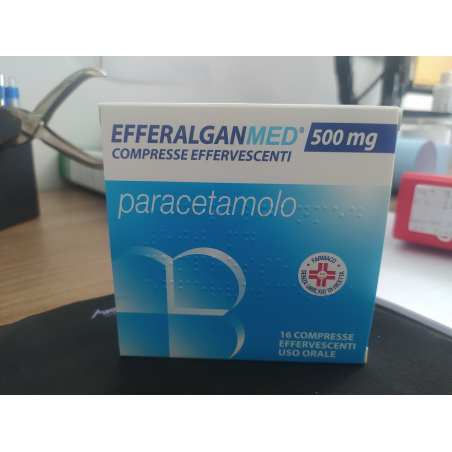 Efferalganmed 16 Compresse Effervescenti 500mg Efferalganmed 16 Compresse Effervescenti 500mg