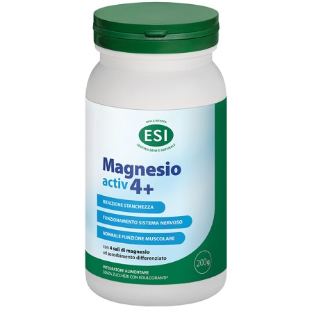 Esi Magnesio Activ 4+ 200 G Senza Glutine