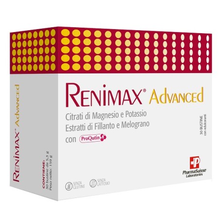 Renimax Advanced 30 Bustine Senza Glutine E Lattosio