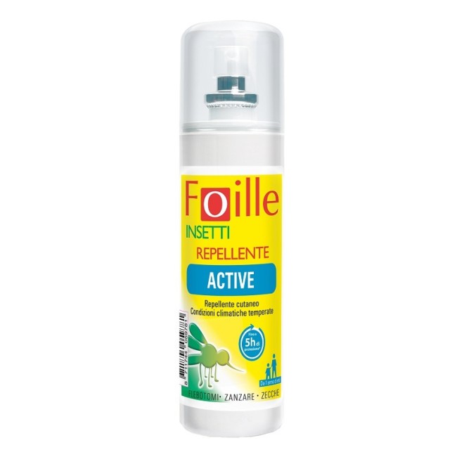 Foille Insetti Repellente Active 100 Ml Foille Insetti Repellente Active 100 Ml