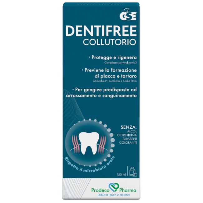 Gse Dentifree Collutorio 150 Ml Gse Dentifree Collutorio 150 Ml