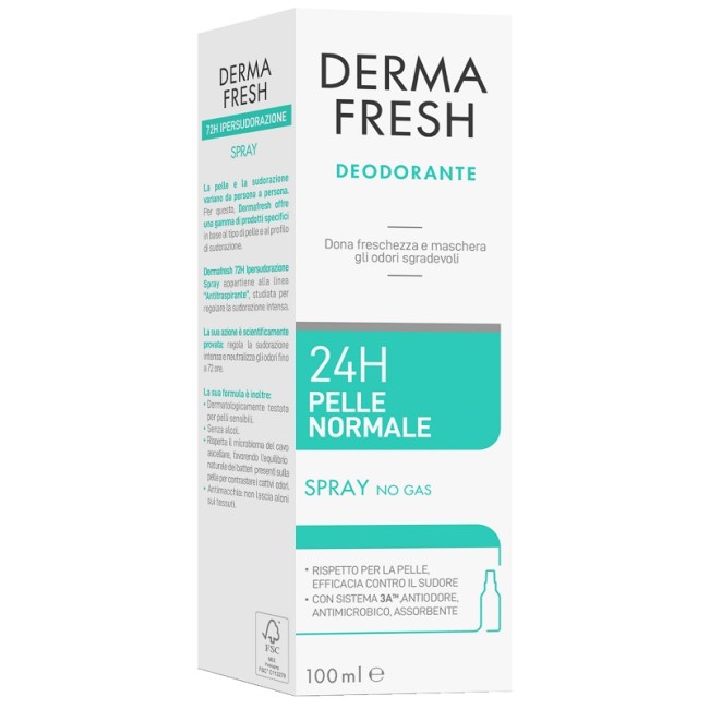 Dermafresh 24h Pelle Normale Spray 100 Ml