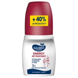 Sauber Deo 72h Energy Antitraspirante Roll On 70 Ml