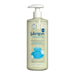 Flacone risparmio da 750 ml di Lubrigyn Intimo & Corpo Detergente Quotidiano Delicato Per Tutto Il Corpo.