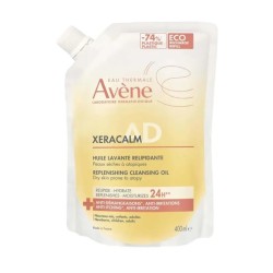 Flacone ricarica da 400 ml di Avene Xeracalm AD Olio Detergente Lenitivo