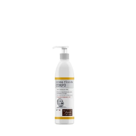 Flacone da 400 ml di Fiocchi di Riso Crema Fluida Corpo Nutriente Flacone da 400 ml di Fiocchi di Riso Crema Fluida Corpo Nutriente