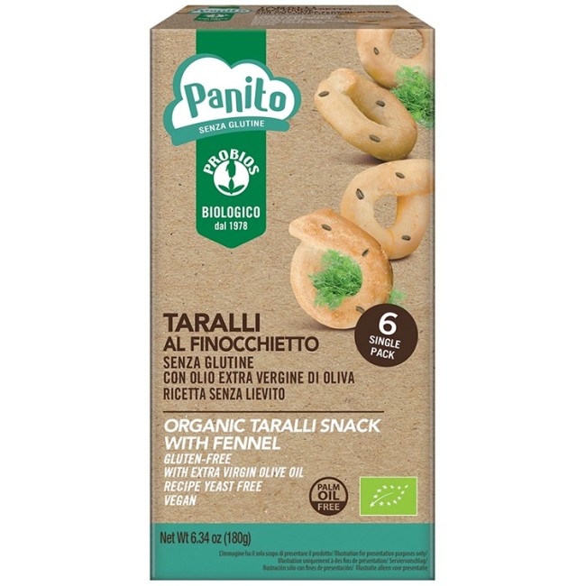 Panito Taralli Al Finocchietto 180 G Panito Taralli Al Finocchietto 180 G