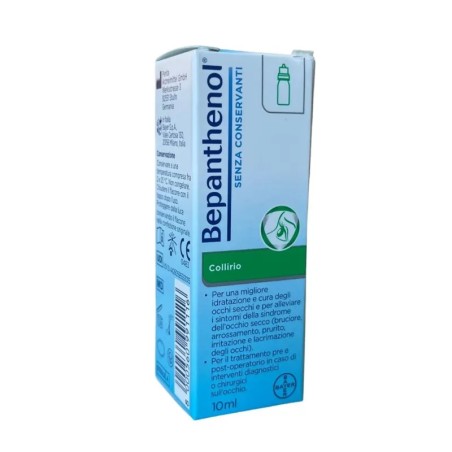 Bepanthenol Collirio Idratante Per Secchezza Oculare Flaconcino 10 Ml Bepanthenol Collirio Idratante Per Secchezza Oculare Flaconcino 10 Ml