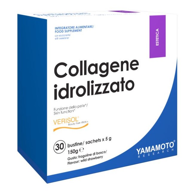 Yamamoto Research Collagene Idrolizzato 30 Bustine Fragoline Di Bosco
