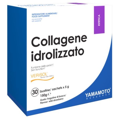 Yamamoto Research Collagene Idrolizzato 30 Bustine Fragoline Di Bosco
