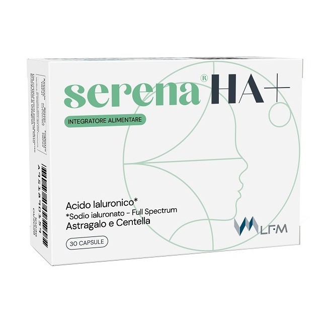 Serena Ha+ 30 Capsule Senza Zuccheri Aggiunti Glutine E Lattosio
