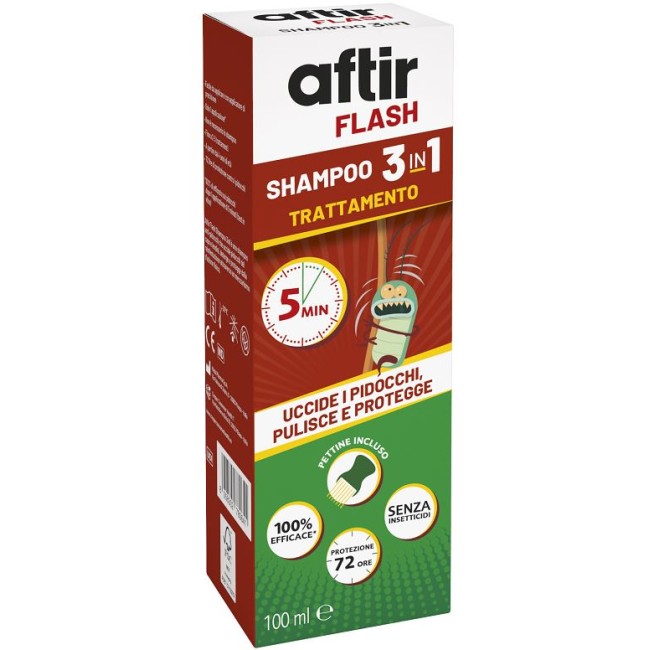Aftir Flash Shampoo 3 In 1 100 Ml Aftir Flash Shampoo 3 In 1 100 Ml