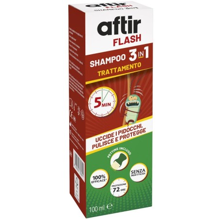 Aftir Flash Shampoo 3 In 1 100 Ml Aftir Flash Shampoo 3 In 1 100 Ml