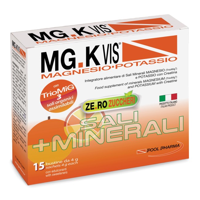 MGK VIS Orange Zero Zuccheri Per Spossatezza e Fatica 15 Bustine MGK VIS Orange Zero Zuccheri Per Spossatezza e Fatica 15 Bustine