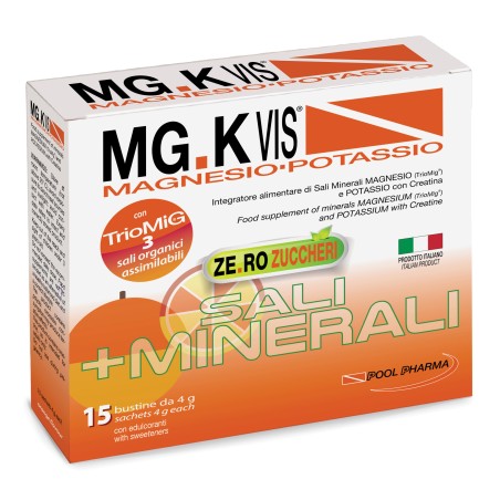 MGK VIS Orange Zero Zuccheri Per Spossatezza e Fatica 15 Bustine MGK VIS Orange Zero Zuccheri Per Spossatezza e Fatica 15 Bustine